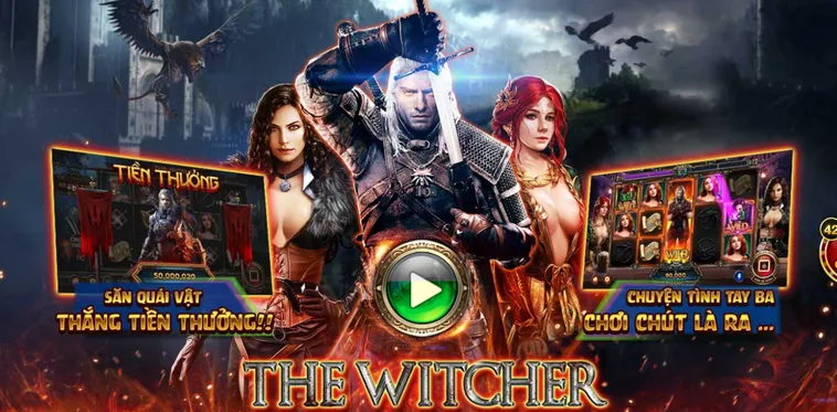 Hành Trình Săn Quái Thú Với Cách Chơi Nổ Hũ Witcher Wild Hunt Tại Go88