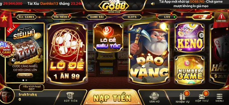Game Nhanh Go88 Chinh Phục Kho Trò Chơi Siêu Tốc Nhận Thưởng Cực Khủng