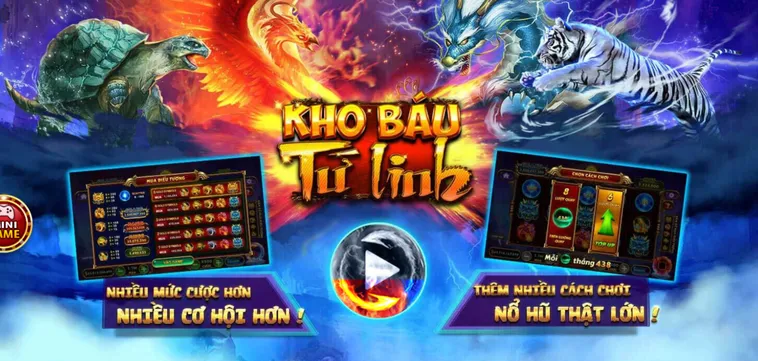 Bí Quyết Cách Chơi Nổ Hũ Kho Báu Tứ Linh Tại Go88 Thắng Lớn