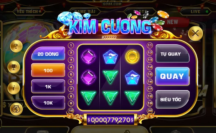 Bùng Nổ Cảm Xúc Với Cách Chơi Minigame Kim Cương Tại Go88 Cực Chất