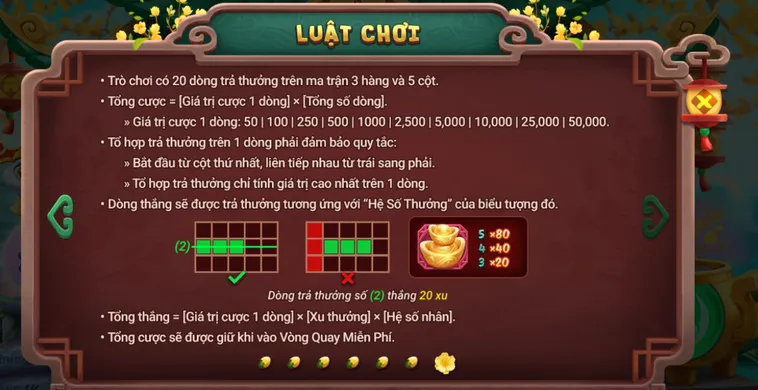 Luật chơi nổ hũ linh châu ất tỵ tại cổng game go88