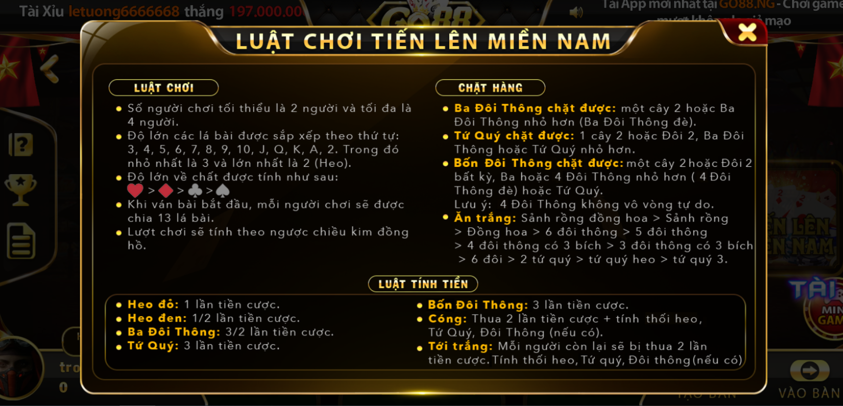 Cách Chơi Tiến Lên Miền Nam Tại Go88 Bí Kíp Thắng Lớn Mỗi Ngày