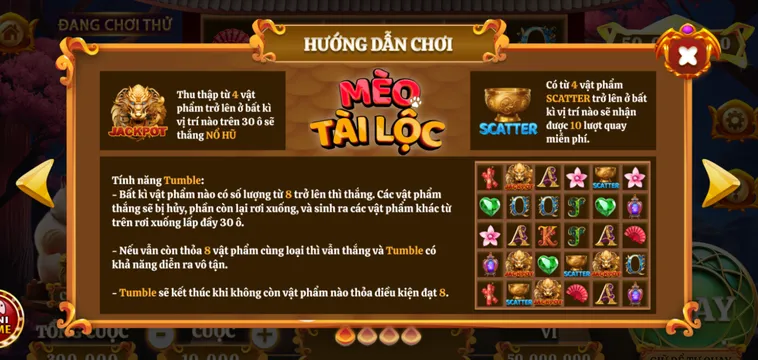 Bí Kíp Cách Chơi Nổ Hũ Mèo Tài Lộc Tại Go88 Thắng Đậm Siêu Tốc