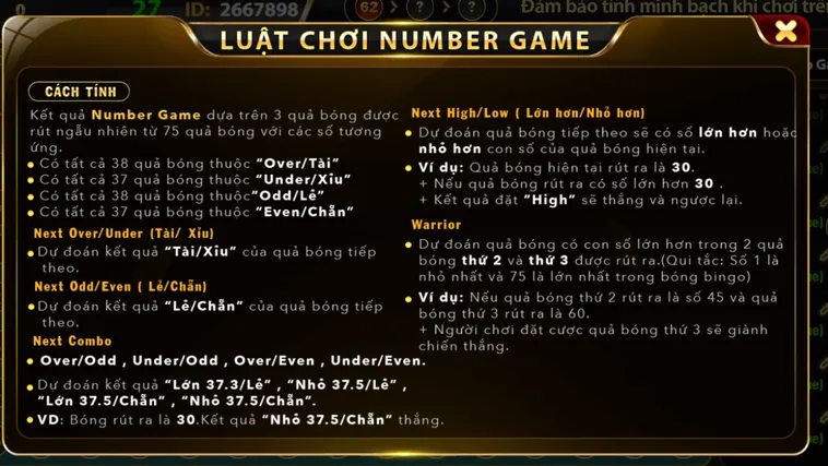 Cách Chơi Number Game Tại Go88 Bí Kíp Chiến Thắng Tuyệt Đối Nhận Quà Siêu Khủng