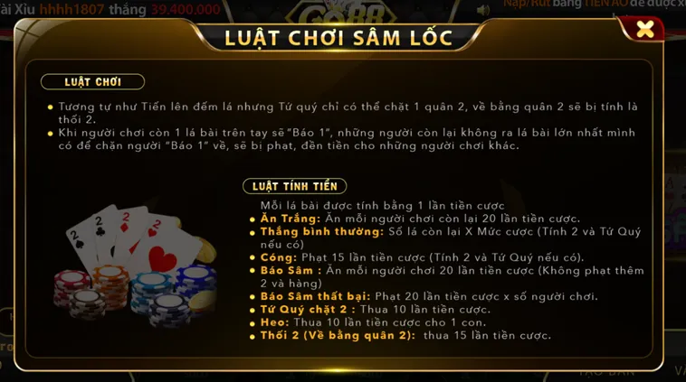 Bí Kíp Luyện Thành Cao Thủ Với Cách Chơi Sâm Lốc Tại Go88 Cực Đỉnh