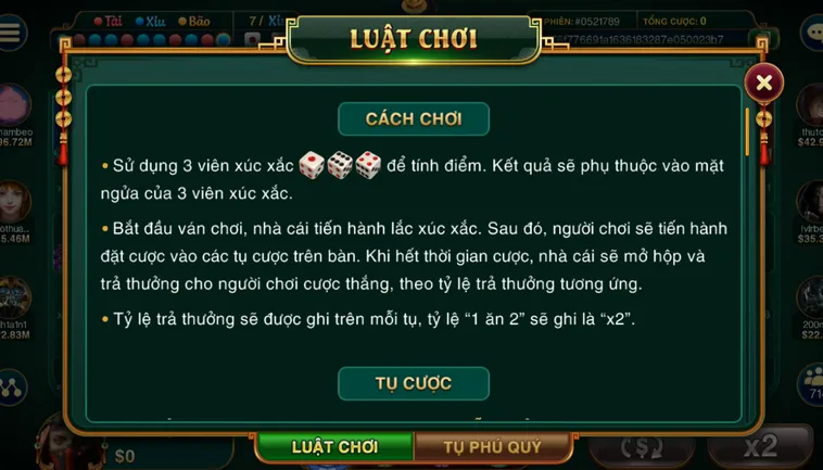 Bí Kíp Cách Chơi Casino Sicbo Đại Phú Quý Tại Go88 Thắng Lớn