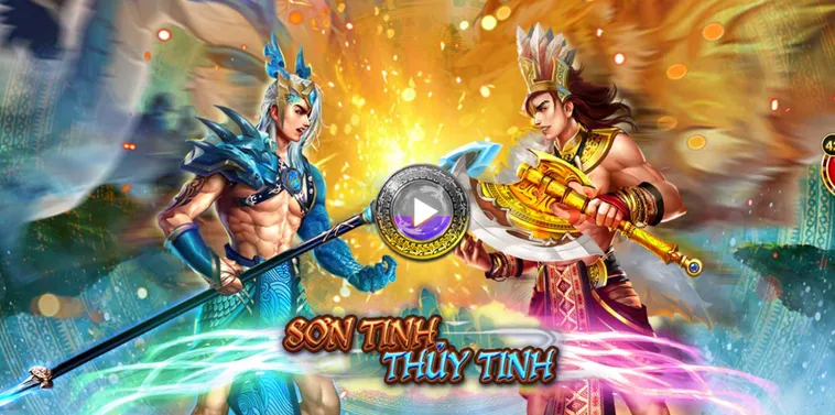 Đại Chiến Thần Thoại Với Cách Chơi Nổ Hũ Sơn Tinh Thủy Tinh Tại Go88