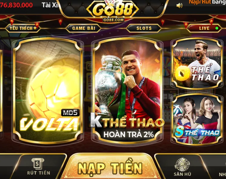 Thể Thao Go88 Trải Nghiệm Cá Cược Đỉnh Cao Với Tỷ Lệ Kèo Siêu Khủng
